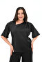 Women's Plus Size Metal Button Detail Blouse 1862-25 - 3