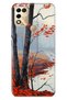 Infinix Hot 11 Play Case Silicone Moderna Illustrated Patterned Autumn