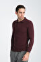 Men's Regular Fit Polo Collar Basic Sweatshirt with Drop Knit - 5