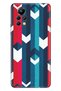 جراب Infinix Note 11 Pro مصنوع من السيليكون بنمط موديرنا وشريط أزرق