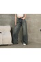 Jeans, Jeans Palazzo Pants with Elastic - 3