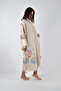 Kimono Kaftan Cotton Printed Belted 1 Piece Unisex Muslin Fabric Peshtemal Bathrobe - 6