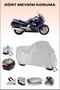 Gray Motorcycle Tarpaulin for Honda St 1300 Pan European with Rear Bag and Lock Compatible, Safe