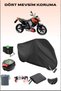 Black Rear Bag and Lock Compatible Motorcycle Tarpaulin for Ktm 690 Duke, Safe
