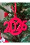 2025 Written Tree Ornament 2 Pack - 3