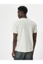 Crew Neck Slim Fit T-Shirt - Print Detail, Short Sleeve - 4