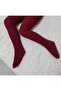 Girl's Wine Pretty Glittery Pantyhose