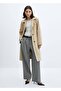 Cotton Trench Coat with Belt - 2