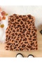 Girl's Leopard Print Plush Vest - 3