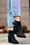 Eldor 001 Belt Detail Heeled Boots