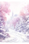 Kuromi54 20 Pieces of Animal Scenery Santa Claus Patterned A4 Cute Activity Letter Paper Illustrated A4 - 2
