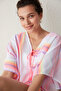 Striped Neon Kaftan - 2