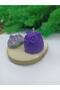 Amethyst and Orange Scented Owl Candle Decoration Object - 2