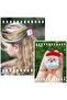 Imported Luxury Bone Pearlescent Shiny Christmas Santa Claus Safety Pin Clip Buckle Female Children