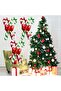 Red Green Walking Stick Foil Balloon Christmas Foil Balloon - 4
