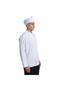 Cook Jacket White Long Sleeve Gold Bias t Model - 2