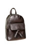 Silver Color Women's Backpack - 2
