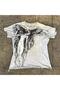 White Vintage Angel Affliction Cyber Grunge Unisex T-Shirt