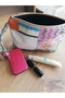 Patchwork Desenli Makyaj/El/Hediyelik/Clutch Çanta - 4