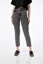 Breman Smoked High Waist Soft Touch Comfortable Cut Mom Jean Jeans