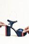 12cm Dark Blue Satin, Running Guaranteed. - 5