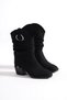 Women's Bellows Boots&Bootie&Western&Black&Vison&Tan - 2