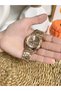 New Roman Numeral Stylish Design Quartz Women's Wristwatch - 7