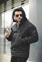 Kai Dar Cut Waterproof Kangaroo Coat with Fur Inside - 3