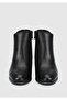 Black Leather Women's Boots - 3