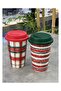 New Year Set of 2 Gift Cups with Silicone Lid