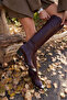 Smash Women's Claret Red Real Leather Western Boots - 3