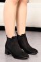 Cln 003 Rubber Detailed Heeled Boots