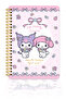 Kuromi & My Melody Spiral Diary (Journal) 14X20Cm - Can You Separate Me 1 Minute? - 3
