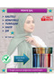 Combed Cotton Shawl (Modest Wear, 100% Cotton, Lightweight, Comfortable, Stylish, High Quality, Shawl, Scarf, Hijab, Shawl) - 5