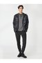 Sports Sweatpants Elastic Waist Slogan Detailed Pocket Parachute Fabric - 2