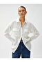 Pocket Stone Detailed Shirt Modal Blended - 2