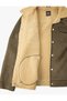 Suede Look Jacket Inside with Plush Pocket Detail and Snap Buttons - 8