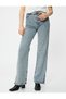 High Waist Jeans Straight Leg - Nora Jean - 3