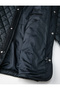 Quilted Jacket Stand Collar Snap Button Pocket Detailed - 7