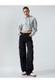 Zippered Crop Sweatshirt Corset Look - 2