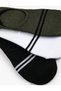 Ballerina Socks Set 3-Piece Multi-Colored Stripe Detailed - 3