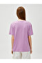Crew Neck Printed Cotton T-Shirt - 4