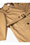 Trench Coat Midi Length Belted Pocket Detailed Buttoned - 7