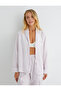 Bridal Pajamas Top Long Sleeve Shirt Collar Bride Embroidered - 3