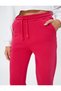 Jogger Sweatpants with Ribbed Lace Pocket Detail - 5
