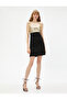 Sequin Detailed Evening Dress with Straps - 3