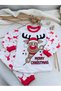Girl-boy unisex children's new year themed pajama set / Christmas themed pajama set