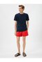 Swim Shorts Short Waist Lace Up Pocketed