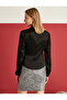 Gathered Satin Shirt - 4