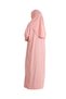 Pouch Prayer Dress Scarf Ready-To-Wear Hijab Clothing Turban Muslim Garment Set - Powder - 8